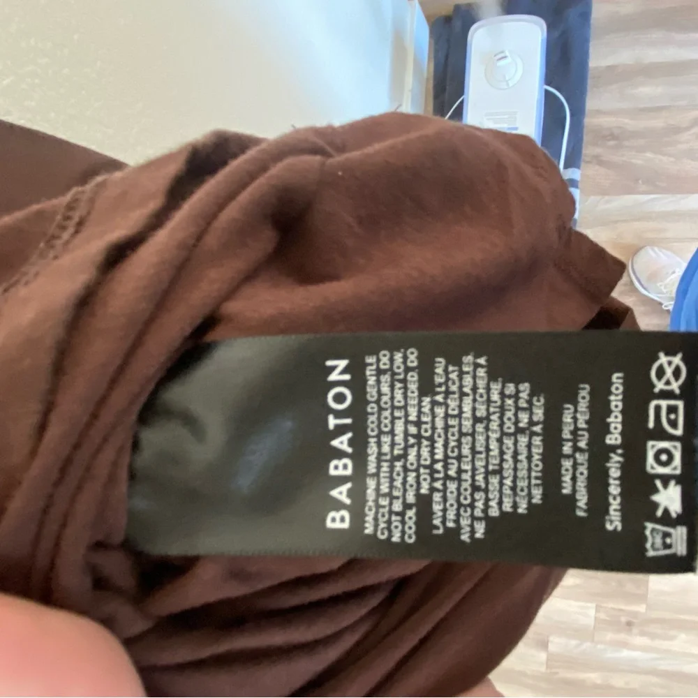 Aritzia Babaton Covet Mini Dress - Chocolate Brown - Size Large - Picture 6 of 7